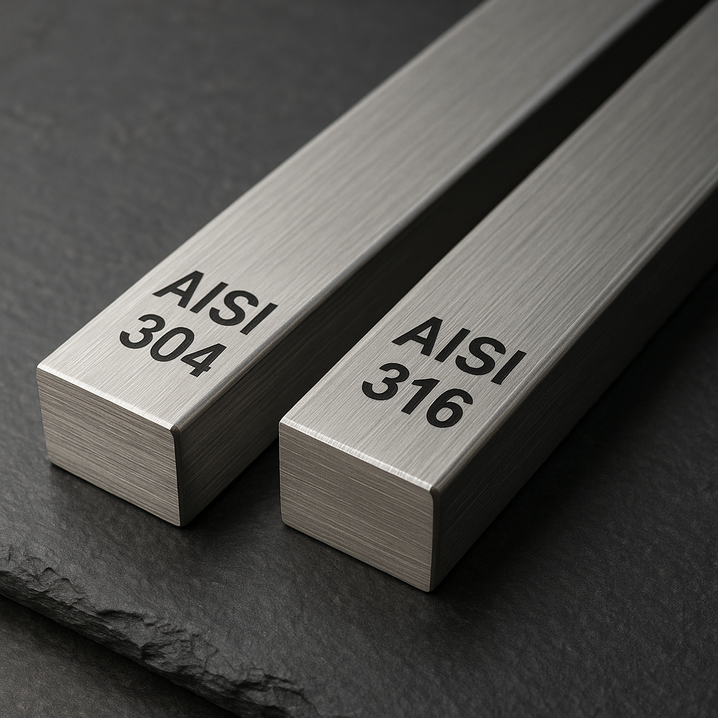Разбор нержавеющих сталей: AISI 304 и AISI 316